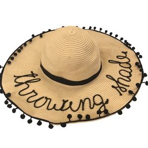 Throwing Shade Large Sun Hat